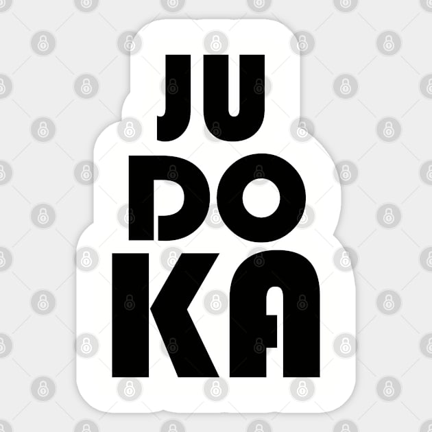 Judoka, Judo fighter funny. Perfect present for mom mother dad father friend him or her Sticker by SerenityByAlex